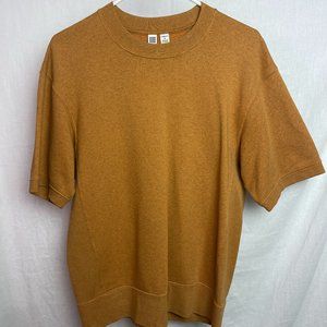UNIQLO U Crew Neck Short-Sleeve Sweater-Shirt [SIZE MEDIUM]